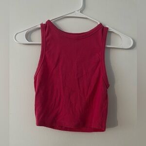 Zara pink crop top